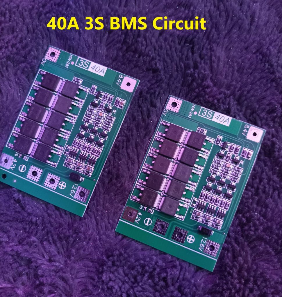 40A 3S BMS Circuit 12V 40A Protection Circuit 12V BMS 40A 11.1V 12.6V 18650 AA AAA Lithium Battery Charger Board 3S 40A BMS Circuit 12V BMS Battery Management System. 