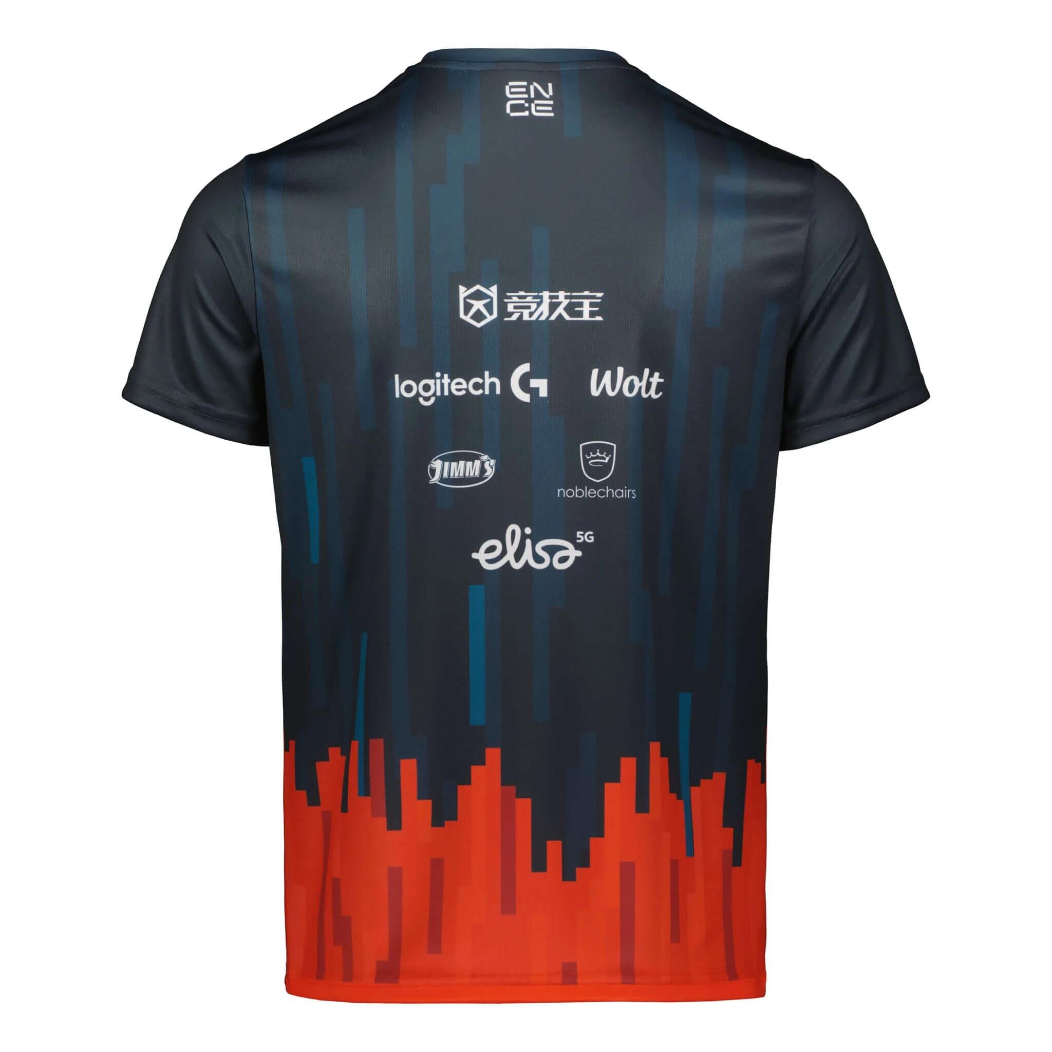 ENCE Academy Jersey 2022 New ESports Apparel. Supporter T-shirts. Customizable Name Number. High-quality Clothing. 