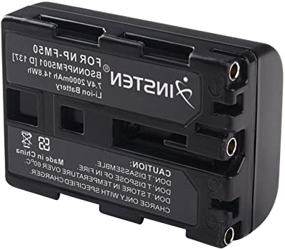 Sony NP-FM50 InfoLithium Battery for Select Sony Camcorders & Digital Cameras. 