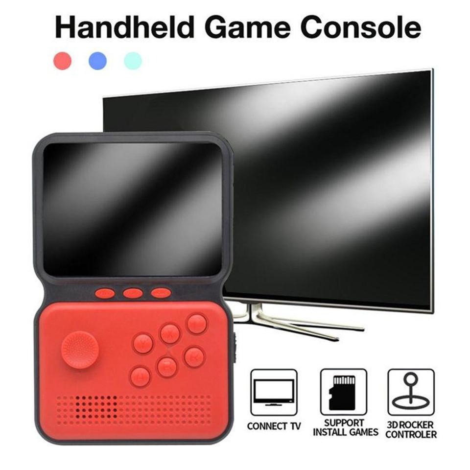 M3 Retro Portable Mini Handheld Game Console 8-Bit 3.0 Inch Color LCD Color Game Player Built-in 900+ Classic Game box power. 