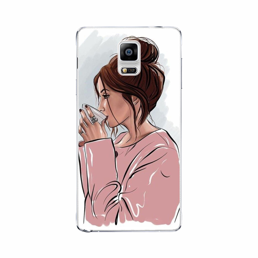 Soft Silicone Case For Samsung Galaxy Note 4 Cover Cute Pattern Fashion Soft TPU Case For Samsung Note 4 Note4 Bumper Coque. 