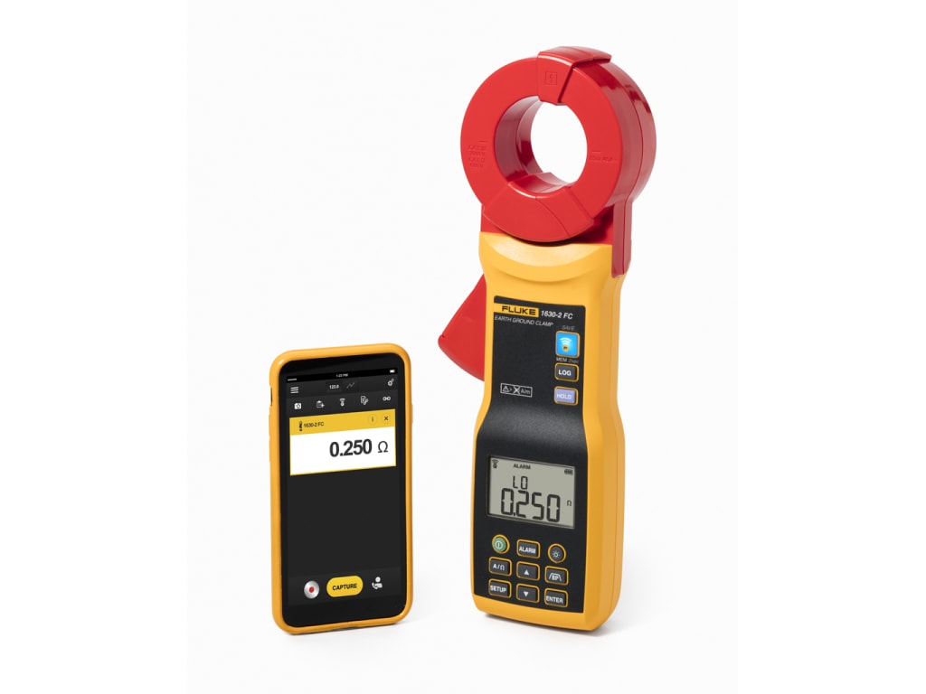 FLUKE 1630-2 FC Earth Ground Loop and Leakage Clamp - Kings Trading. 