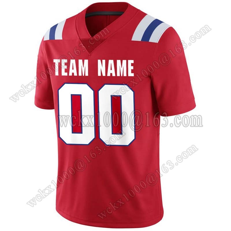 Custom Personalize Sewn On Name No.Mac Jones Matthew Judon Cole Strange Randy Moss Tom Brady Slater Bailey Zappe Stitch Jersey. 