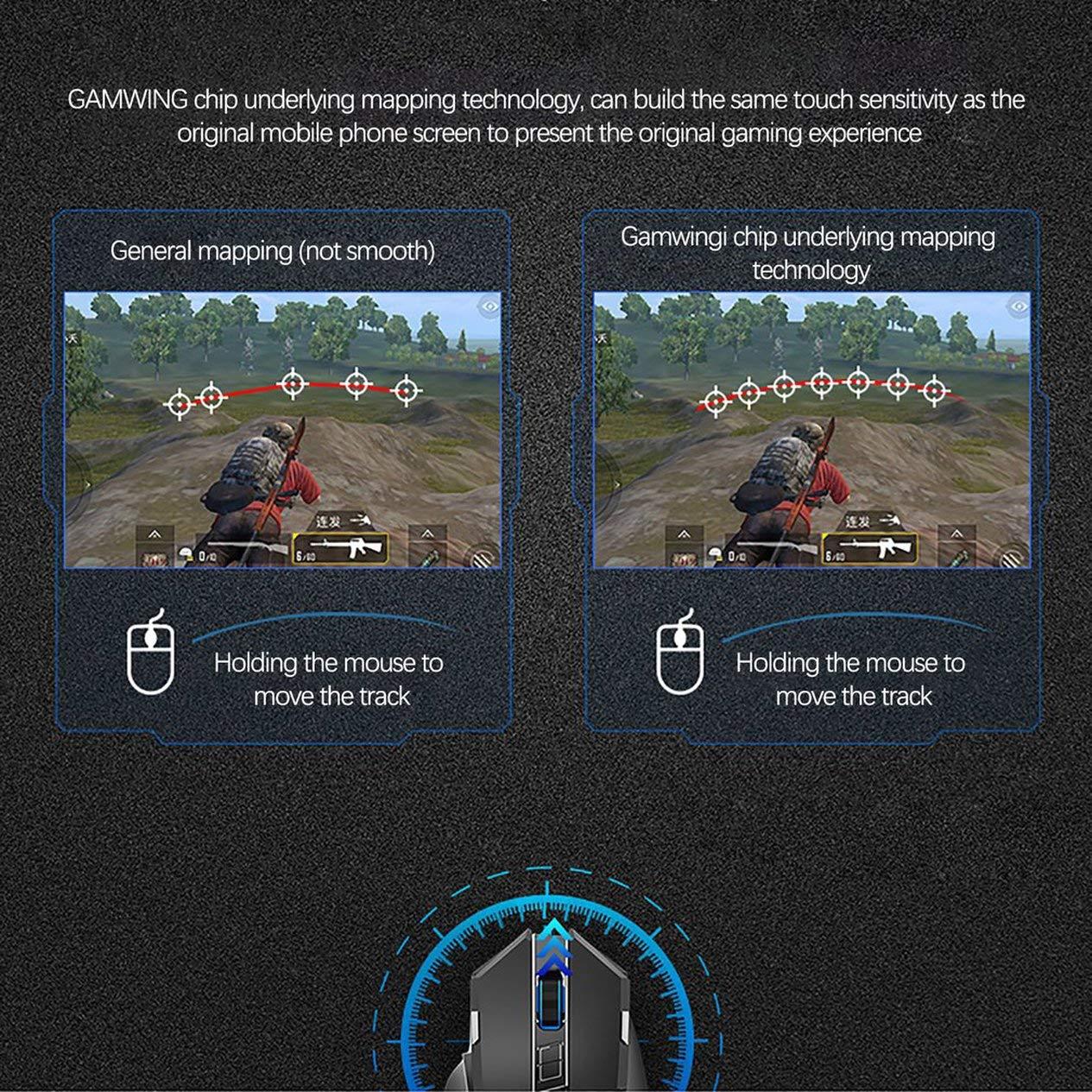 PUBG Mobile Phone Game Controller Mouse Keyboard Battledock Converter. 