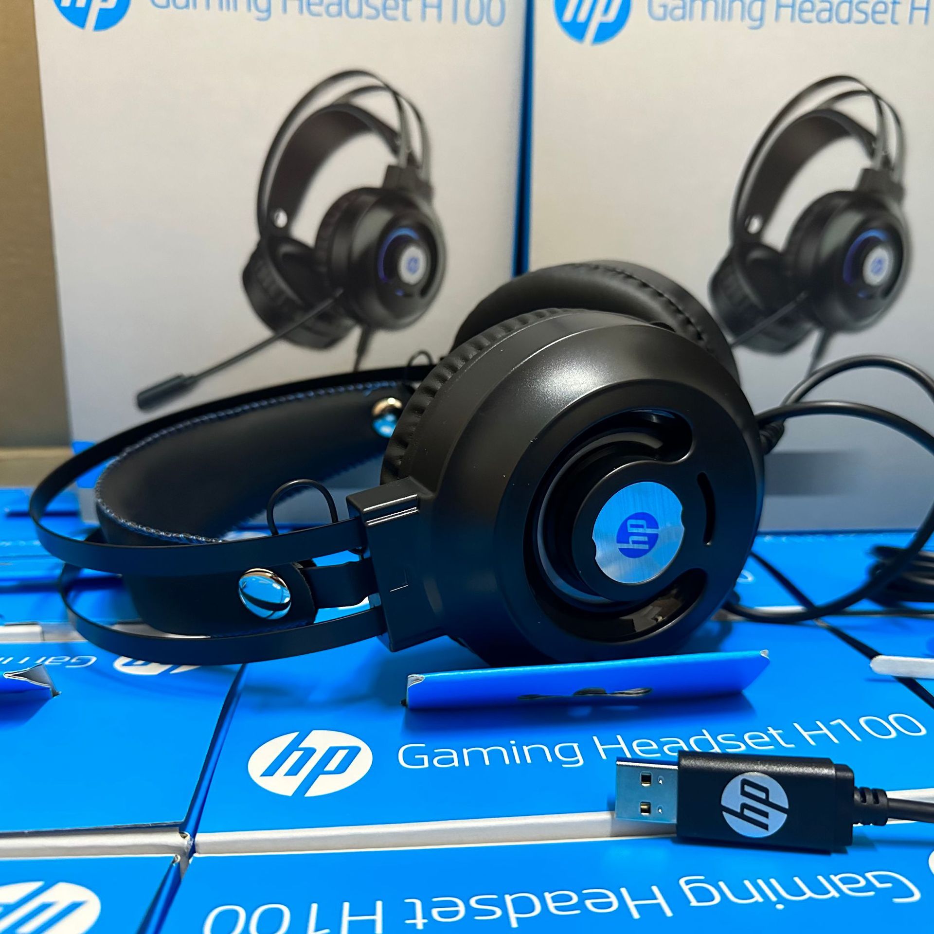 Pt H100 Computer Headset Headset Noise Cancelling Game Desktop Computer Mobile Phone Notebook Factory