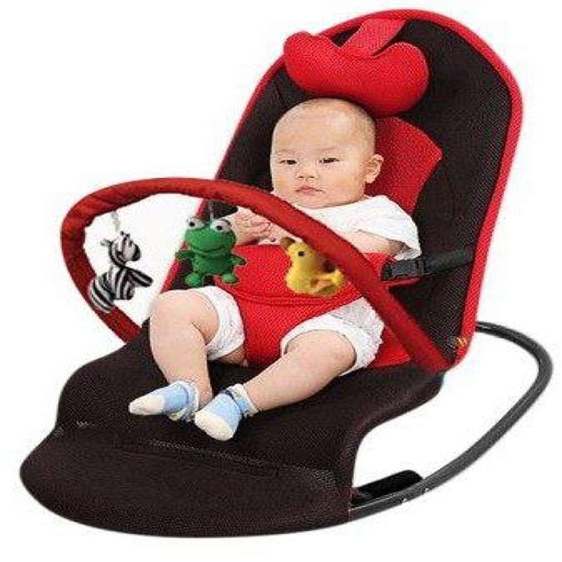 Multi functional Premium Baby Rocking Chair with Adjustable Angle and Safety Belt. 