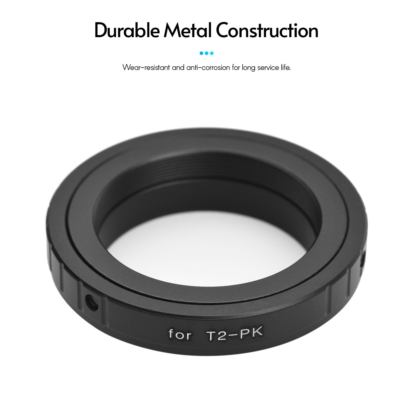 T2PK metal lens mounting adapter ring T/T2 mounting lens adapter. 