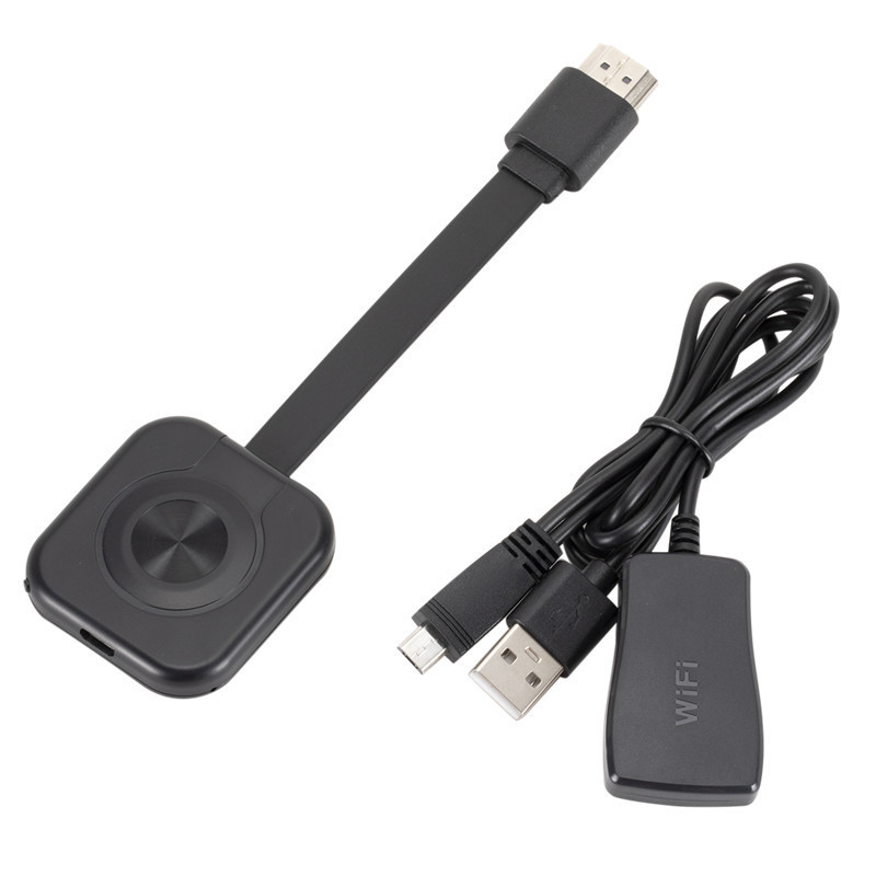 Wireless WiFi Projector Audio Video Transmitter Receiver Mirroring Screen Display Adapter HDMI-Compatible Phone PC TV Monitor. 