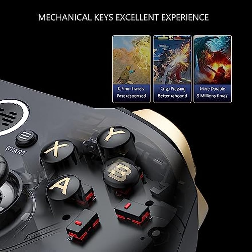 BEITONG ASURA 2 Pro+ Bluetooth Gaming Controller Wireless Gamepad For Nintendo Switch Windows Android iOS Steam Deck. 