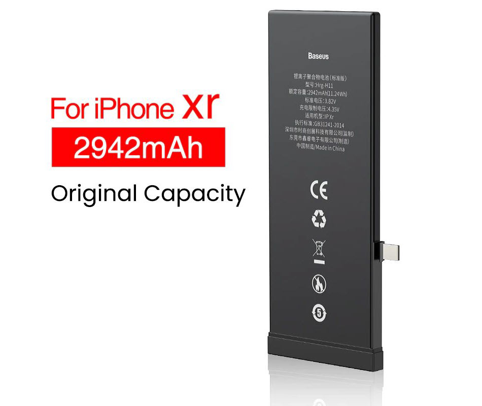 Apple iPhone XR  Brand New Fresh Replacement Mobile Battery - 2942 mAh