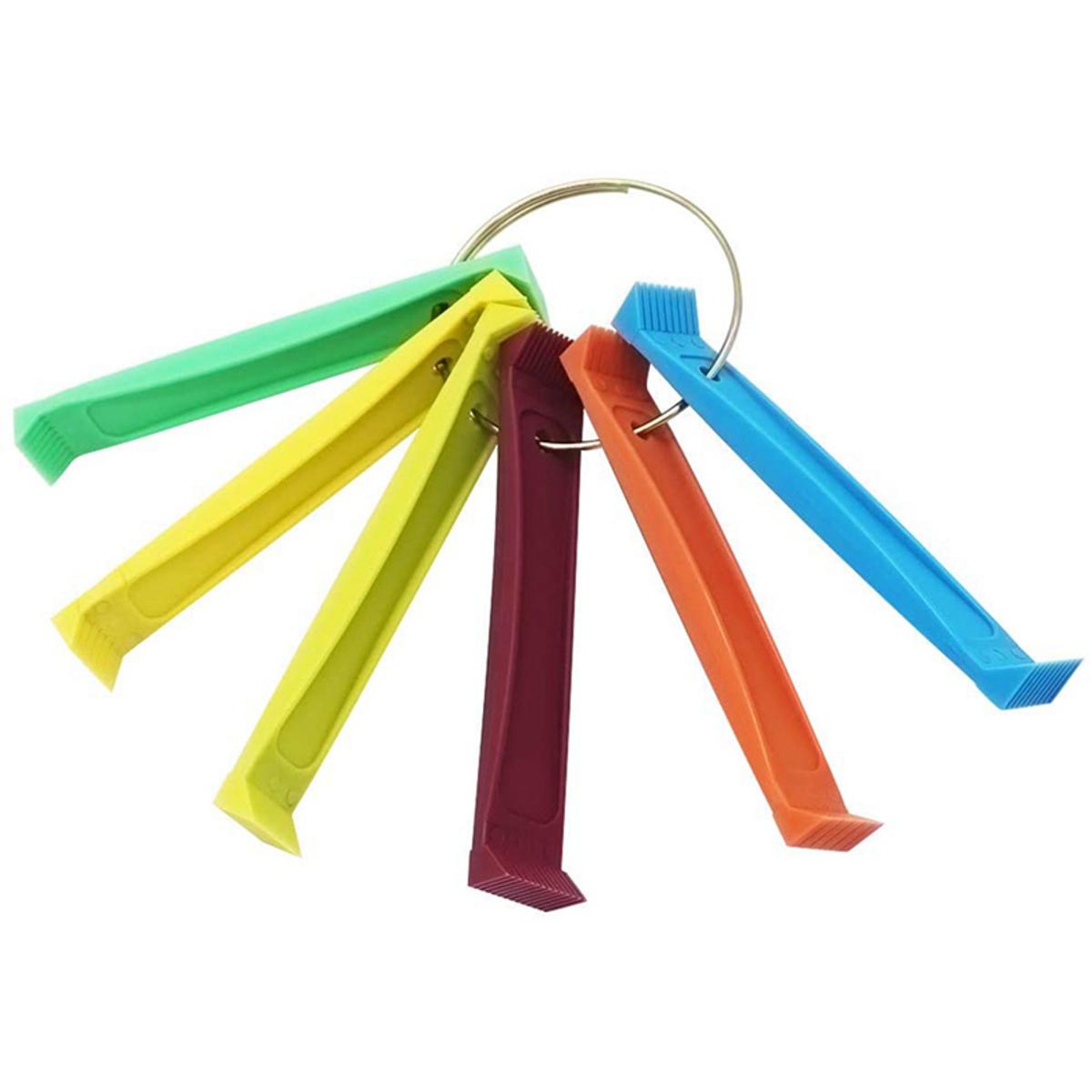 NANLIY- Fcr6 Fin Comb Set Plastic Colored Fin Coil Comb Radiator Fin Comb Straightener Condenser Coil Fin Comb