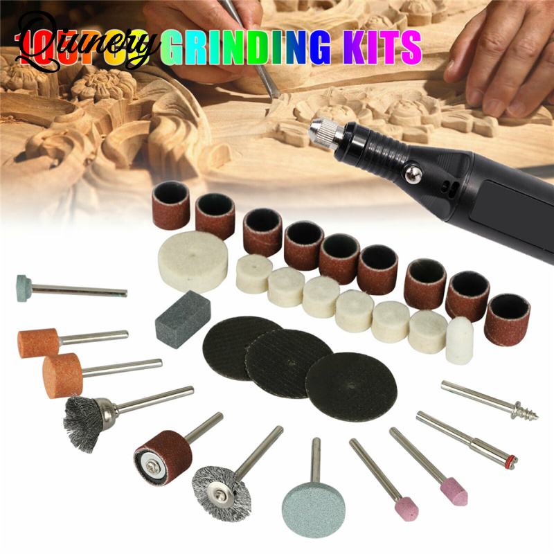 105pcs Mini Electric Drill Grinder Multi-purpose High Efficiency Rotary Power Tool Grinding Polishing Set. 