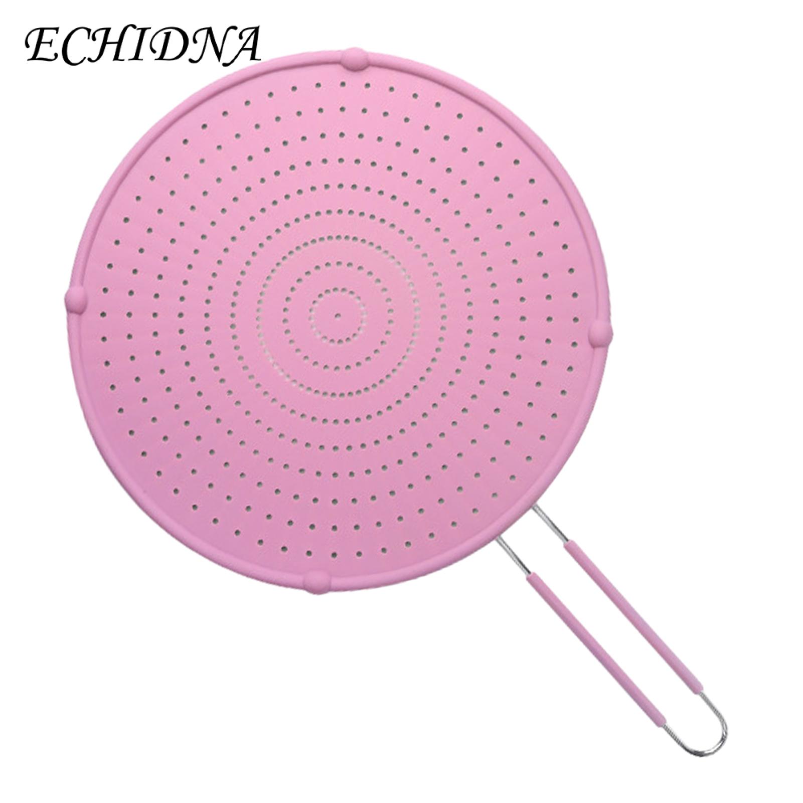 Oil Food Splatter Silicone Splatter Guard Screen for Kitchen Cooking Heat-resistant Grease Protection for Home Chef Favorite