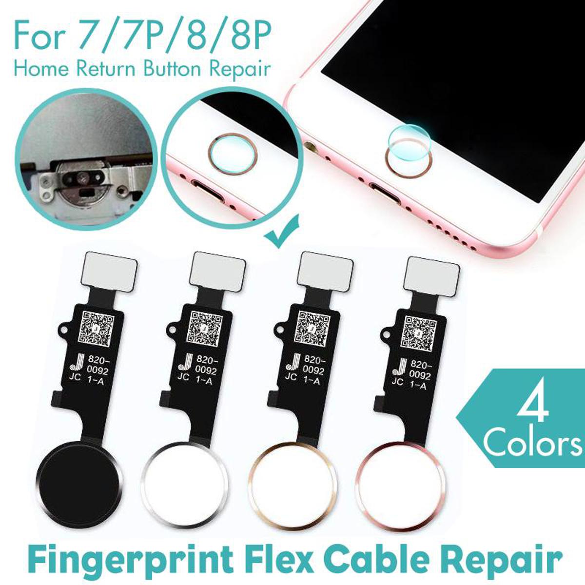 Fingerprint Flex Cable For iPhone 7P 8P Home Return Button