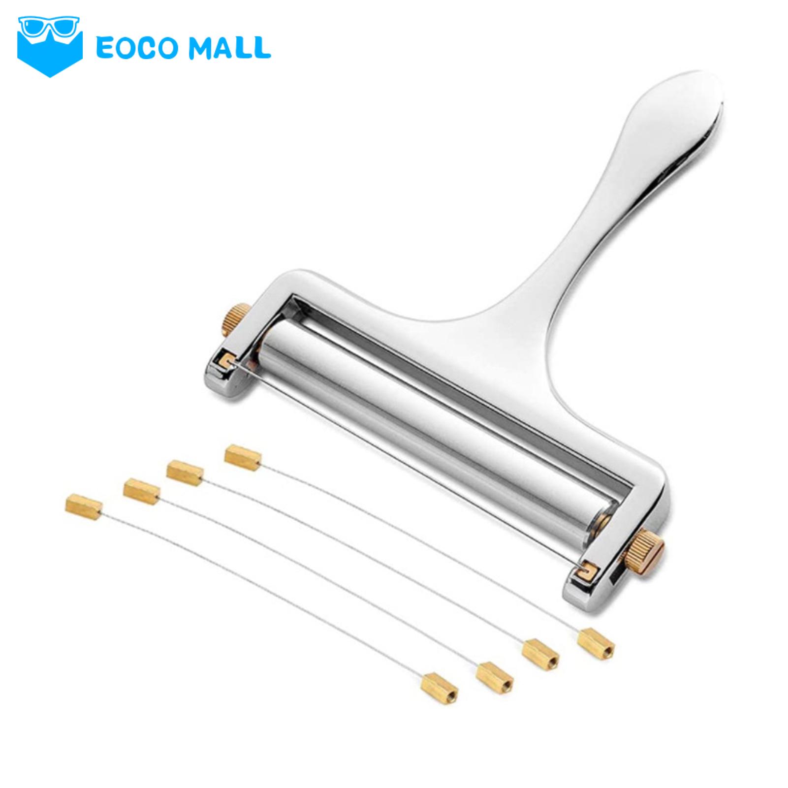EOCO MALL Cut cddar, brie, pepper jk, mozzarella or er like provolone with this block cese slicer.