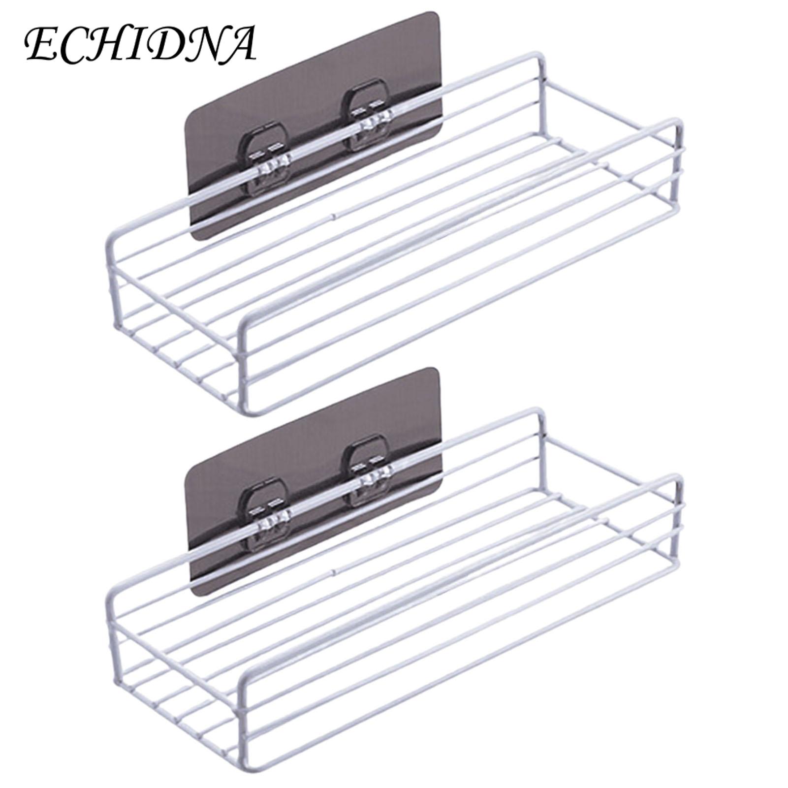 Storage Rack with Removable Shelf 2pcs Floating Shelves Wall Mounted Storage Rust-proof Black Metal Frame for Bathroom Bedroom Kitchen Corrosion-resistant Storage Solutions