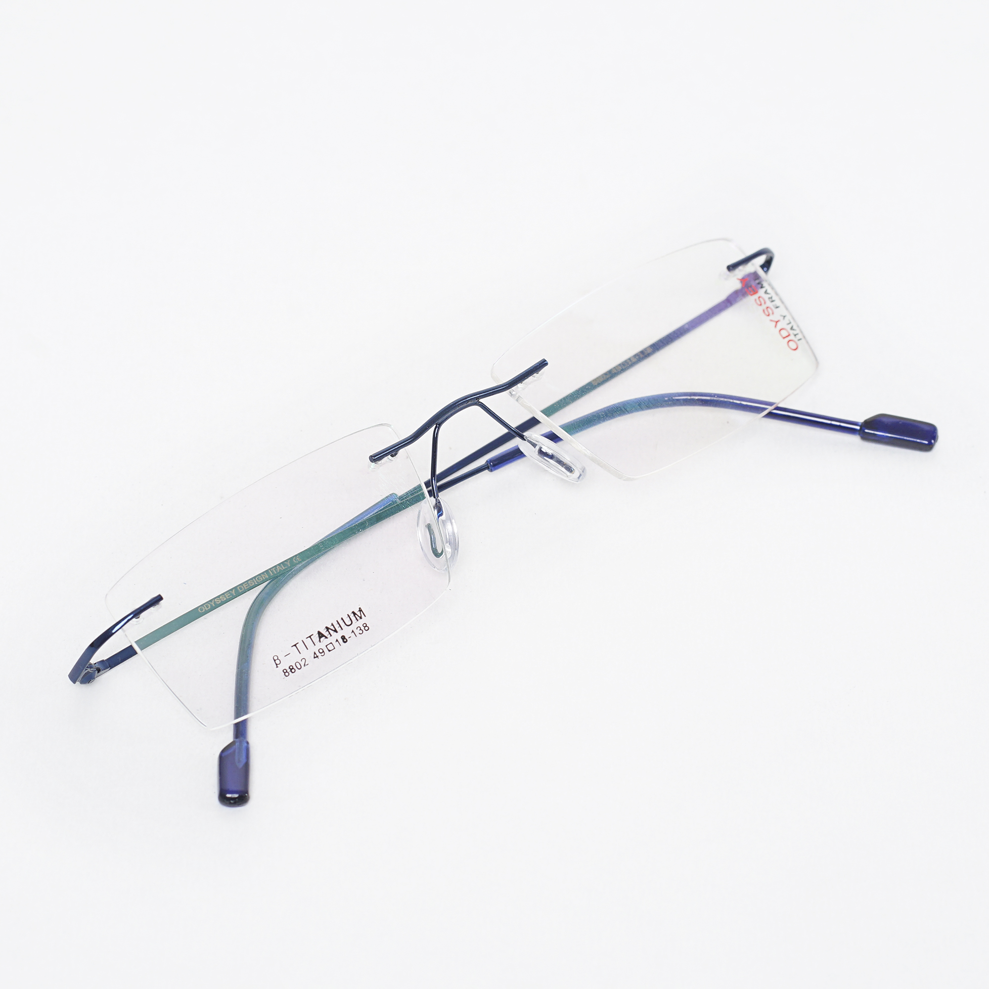 Titanium Rimless Unisex Frame - In Odysses For Optics Zone Bid - Elevate Your Style With These Titanium Rimless Unisex Frames By Odysses. 