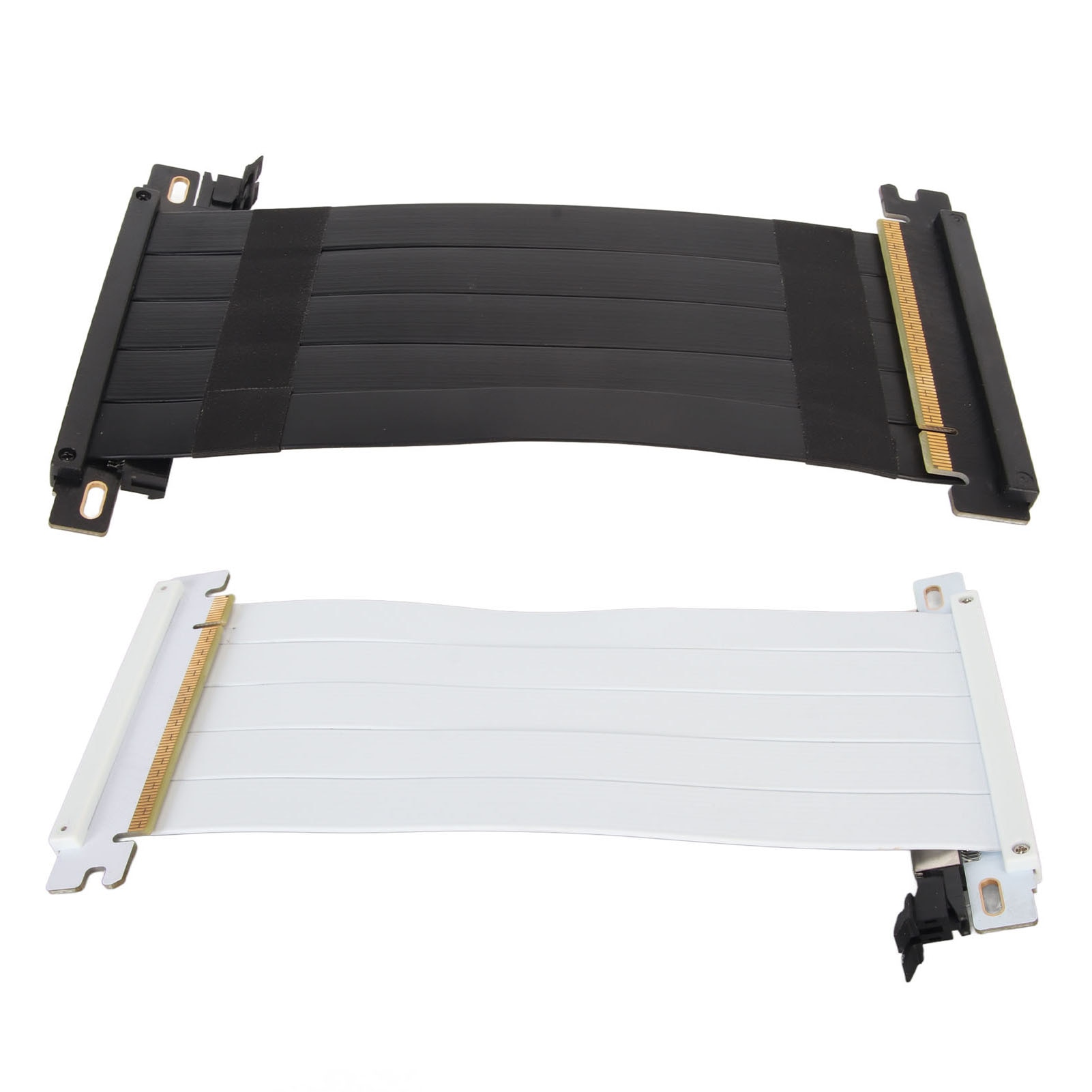 PCIE 4.0 X16 Riser Cable High Speed Flexible Double Sided 180 Degree GPU Extension Cable for RTX 4090 4080 4070 for RX 7900 XT. 