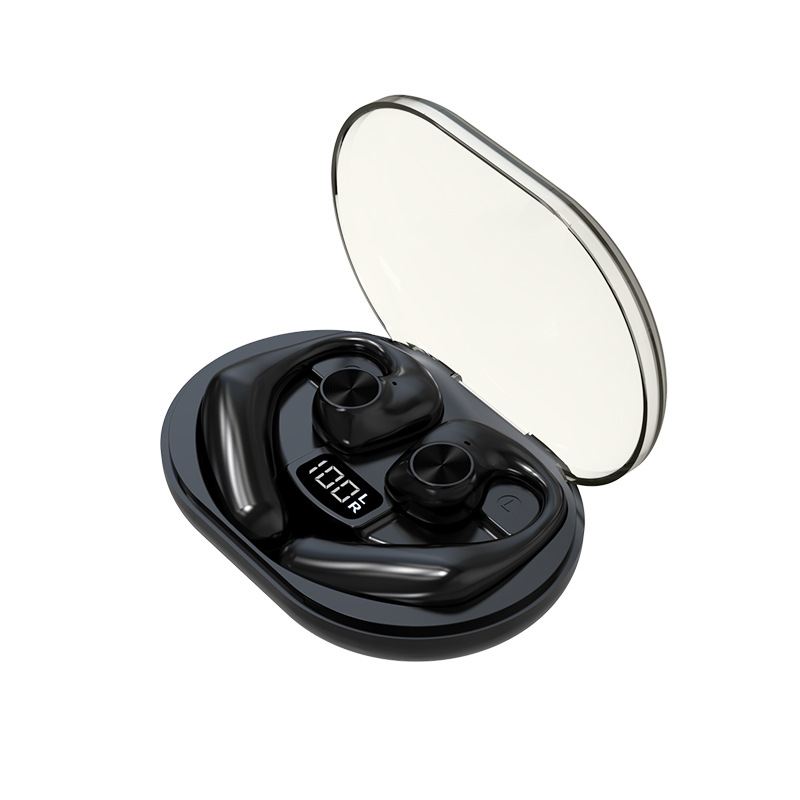 J11 Non In Ear TWS Bluetooth Earphones with Wireless Noise Reduction for Running, Painless Wearing, Extra Long Range. 