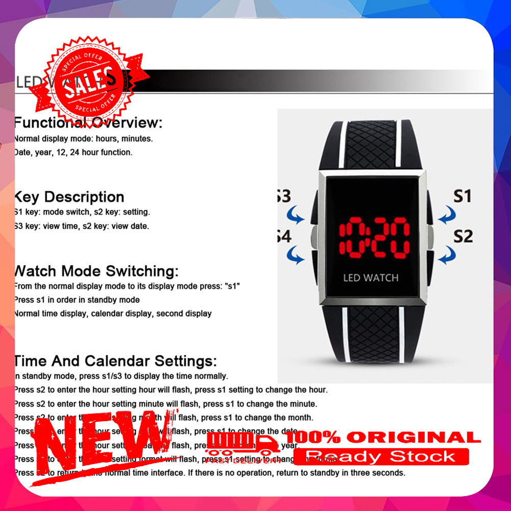 Reloj arabela led online watch