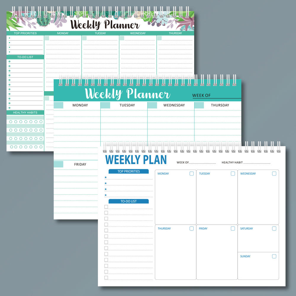To Do List Notebook Notepad for Work with 52 Sheets, Daily Planner for Goals Planning and Task Management, Productivity Checklist for Anyone Who Wants To Stay Organized-Nature