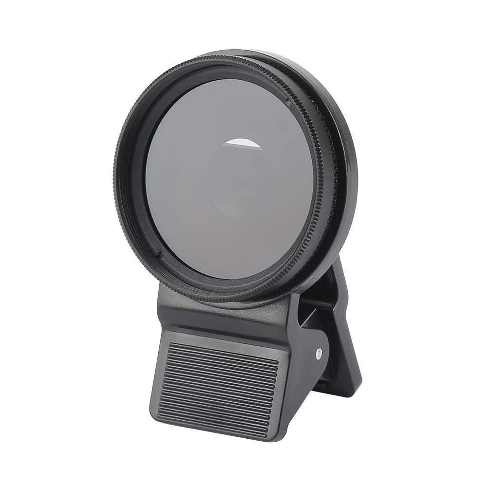 Hbuay Phone clip containing filter 37mm CPL +Protective Cap For Cell Phone. 