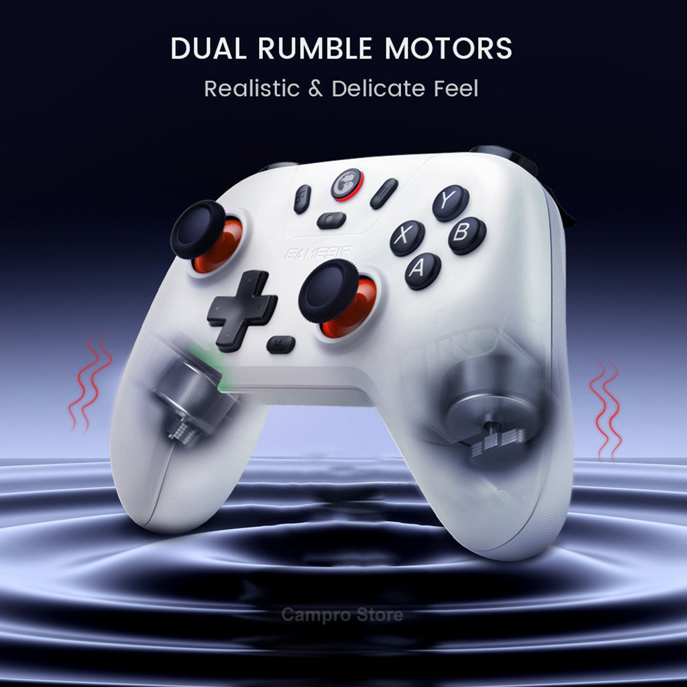 GameSir T4 Nova Lite Wireless Switch Controller Bluetooth Gamepad with Hall Effect for Nintendo Switch iPhone Android Phone PC. 