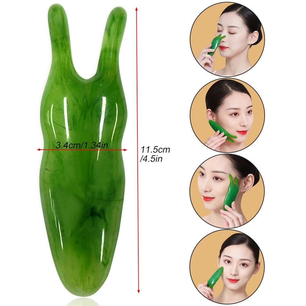 Gua Sha Facial Tools, Guasha Tool for Face, Massage Tool for Nose, Face and Body, Relieve Rhinitis, Tensions Reduce Puffiness. 