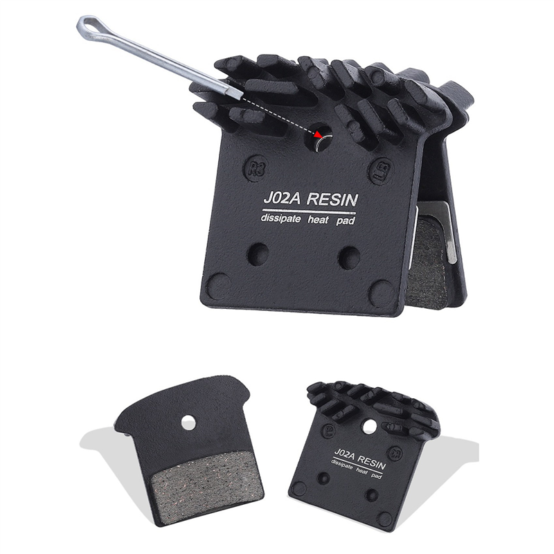 4X MTB Bike Resin Disc Brake Pads Ice Tech Bicycle Hydraulic Cooling Brakes Pad J02A for SLX Deore XT XTR M8000