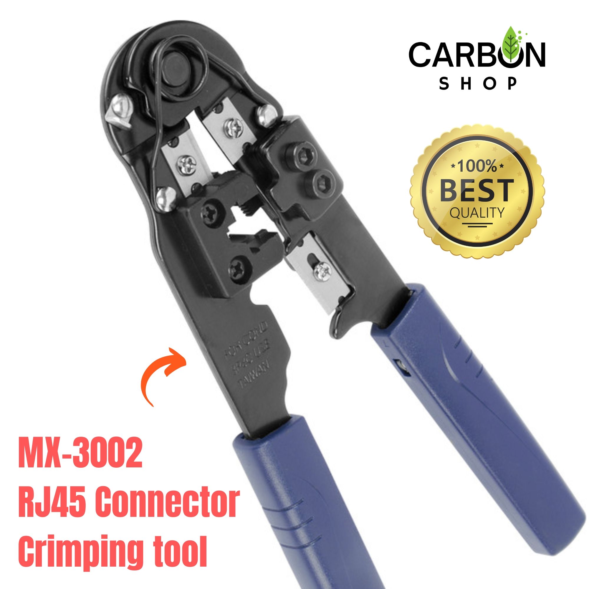 MX-3002 crimping tool RJ45 Network Ethernet Lan Cable Crimping Pliers ...