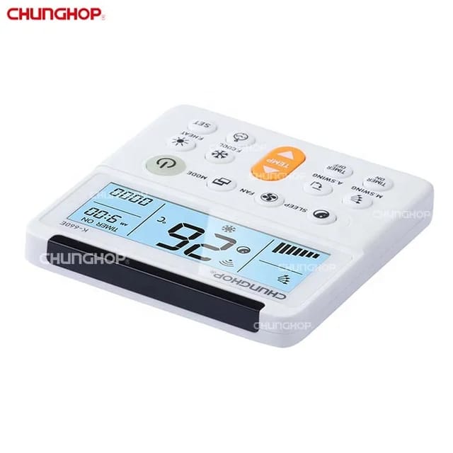 CHUNGHOP K-660E Wall Mount Smart AC Remote IR Universal Air Conditioning Remote Control. 