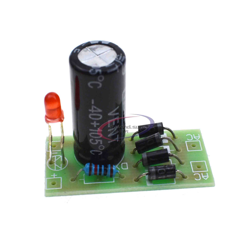 AC to DC  conversion module 1N4007 full bridge rectifier filter 12V 1A AC to DC converter. 