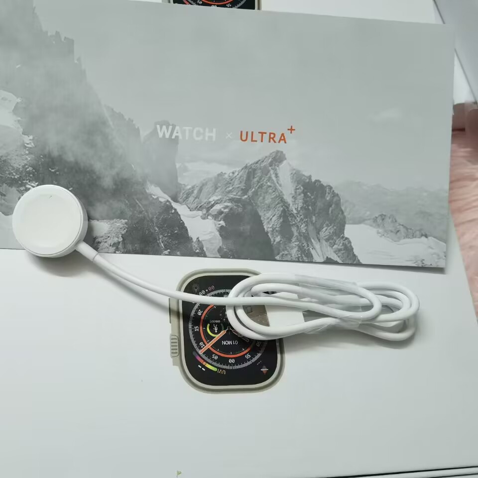 H11 Ultra plus charging line Smart watch wireless charger supports compatibility with hello watch 2 H11 Ultra. 