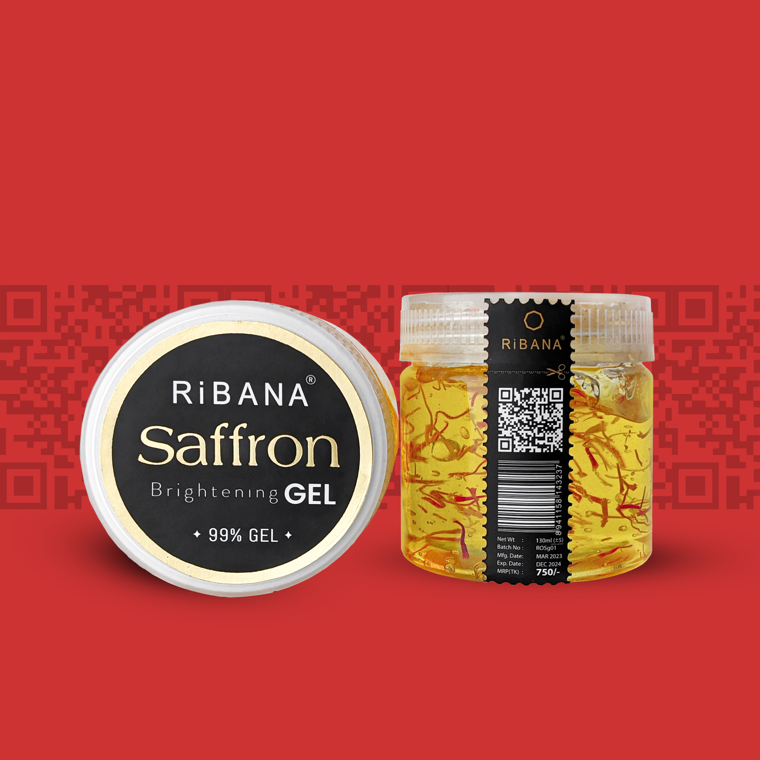 Ribana Saffron Gel - 130 ml. 