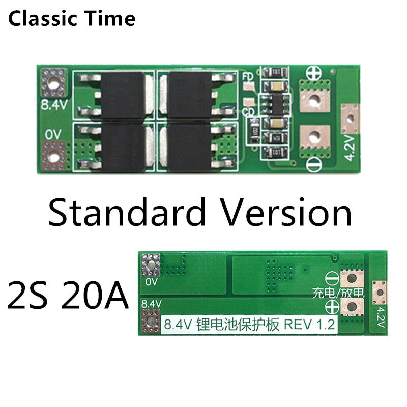 2S 20A 7.4V 8.4V 18650 Li-ion Lithium protection board/BMS board Standard/Balance. 