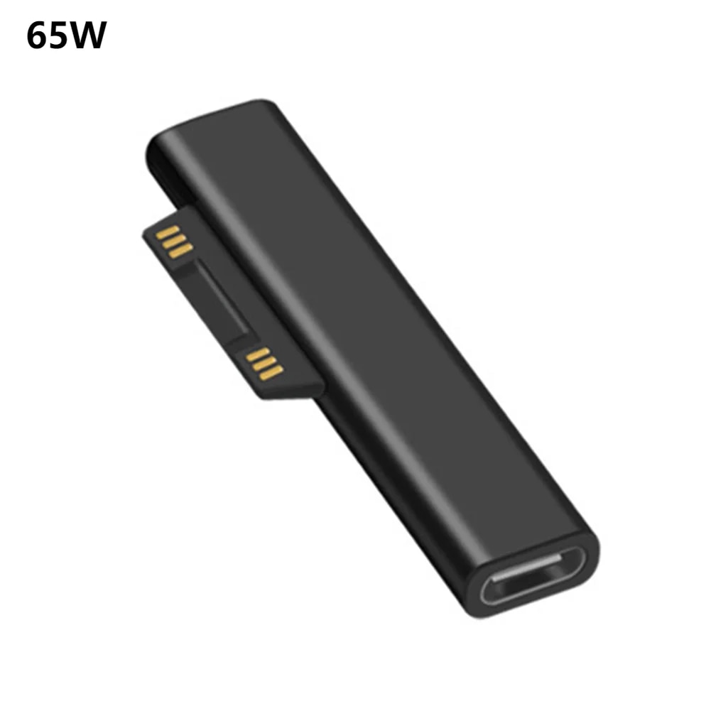 65W/102W PD Fast Charging USB C Power Supply For Microsoft Surface Pro X 8 7 6 5 4 3 Go Book Converter Charger For Microsoft. 