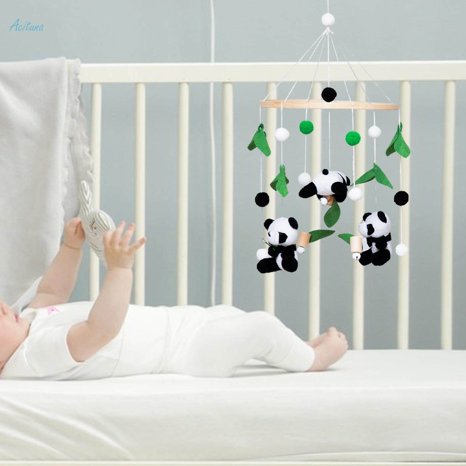 Mobile For Baby Crib Racoon Mobile, Forest Family Baby Nursery
