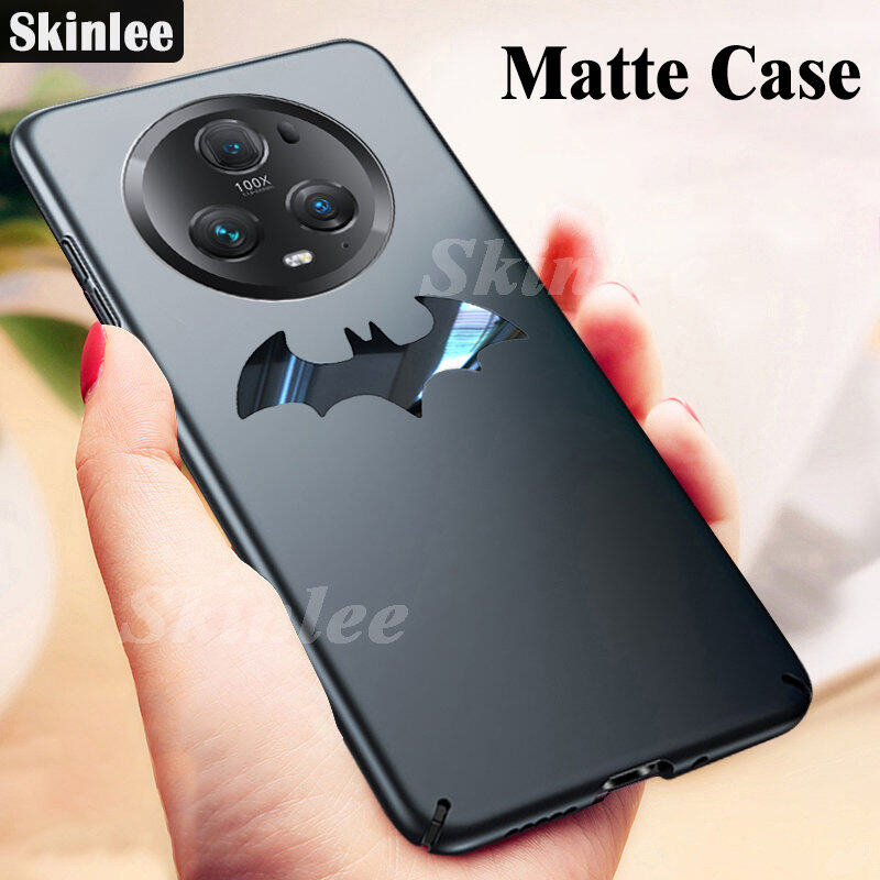 Phone Case Honor Magic 5 Pro Back Cover Luxury Frosted Matte Back Slim Metal Bat man Non-slip Protective Casing for Honor Magic5 Pro Cover Cases
