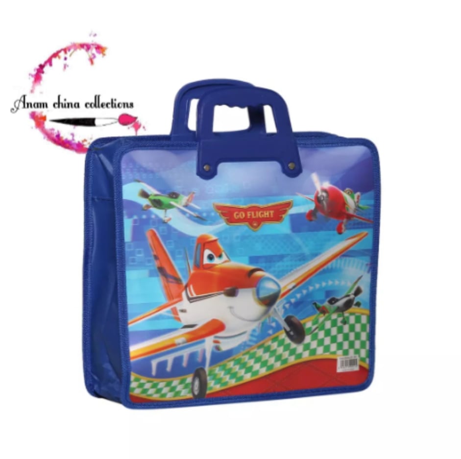 Kid's Exam File Bag /Handle File/Document Carrier File. 