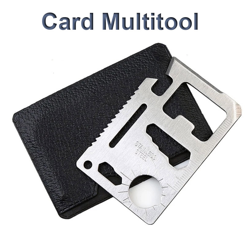 Multifunctional Card Tool For Outdoors Survival - Be Prepared For Any Situation With This Handy And Versatile Tool