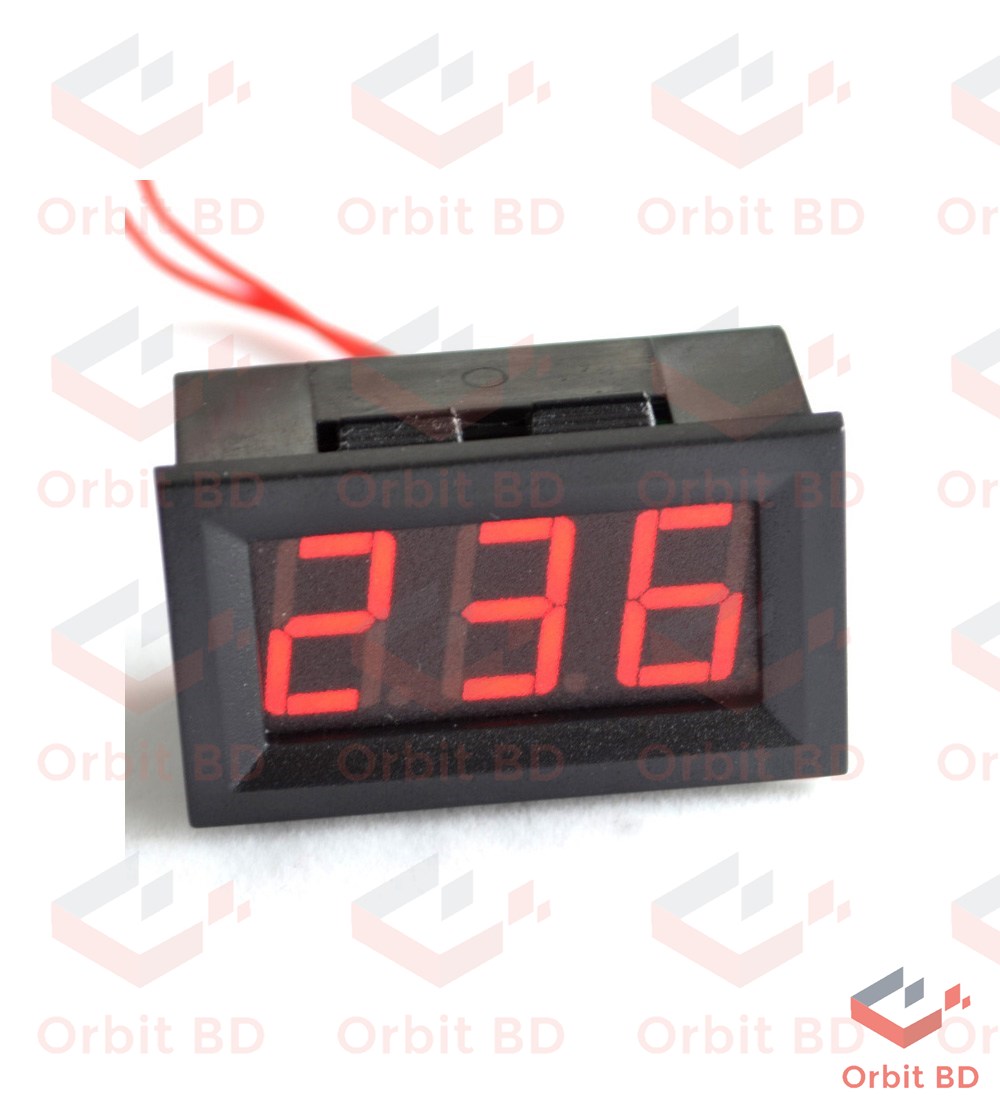 Digital Display Voltmeter AC 50-500V. 