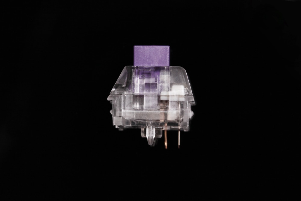 【happy one】kailh box crystal Royal switch SMD clear MX Switches Mechanical keyboard 5pin clear housing. 
