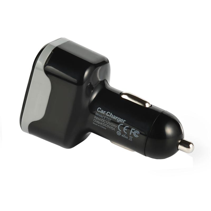 ZOOBII C1 5V DC 2A Bluetooth Smart   Positioning Car Charger Dual USB Quick Charge -. 