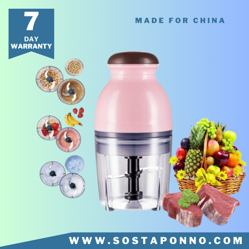 Fast and Smooth Food Preparation ABS Plastic Capsule Cutter Blender for Spices and Food Preparation