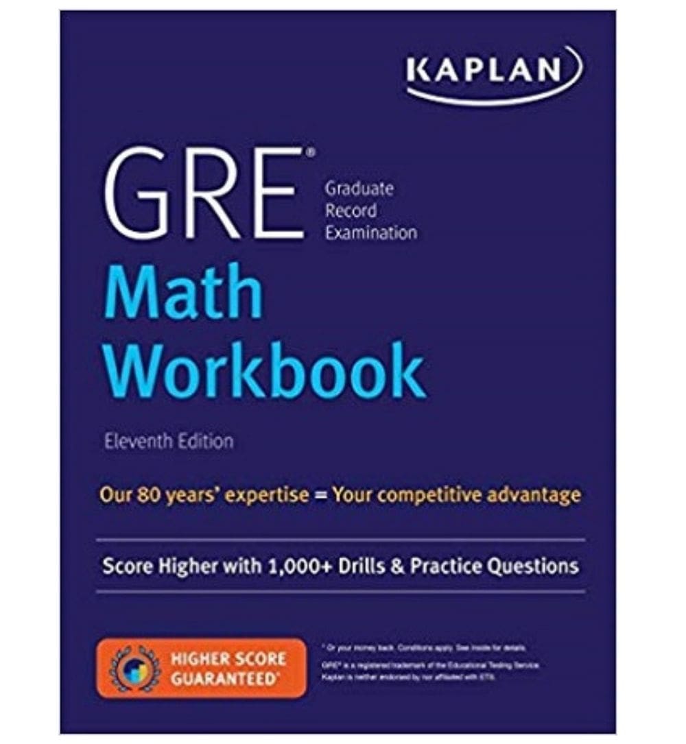 GRE Math Workbook: Score Higher with 1,000+ Drills & Practice Questions (Kaplan Test Prep) by Kaplan Test Prep