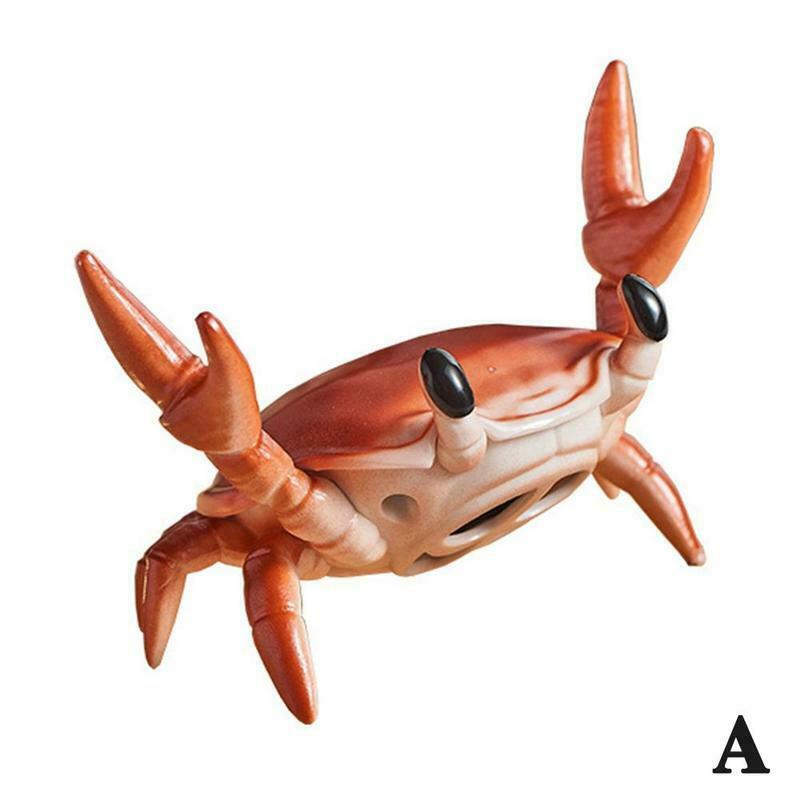 1/2/3PCS Crab Mini Wireless Speaker with Mobile Phone Holder pen holder Weightlifting Crab Desktop Stand Stereo. 