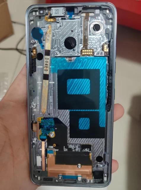 Ori.tested 6.1” For LG G7 ThinQ LCD Touch Screen Digitizer Assembly For LG G7 G710EMW Display with Frame Replacement G7+Lcd. 