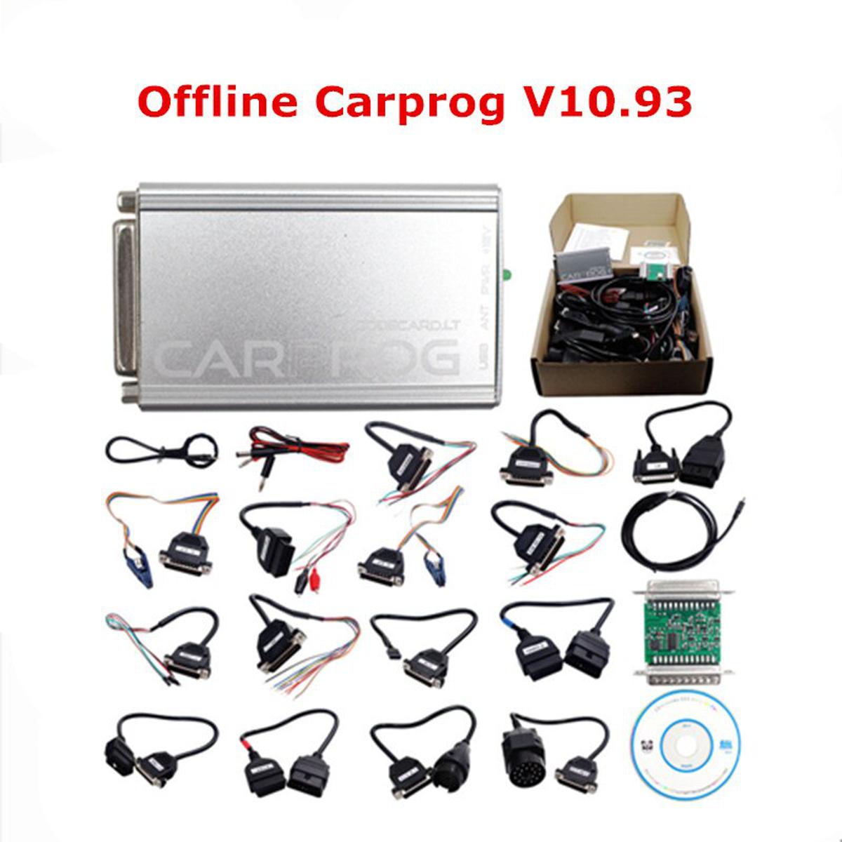 Free Keygen Online Carprog V8.21 V10.93 Full Set Auto Repair Tool Car Prog 8.21 10.93 Airbag Reset/Radio Code/ECU Programmer