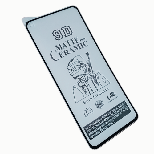 Matte Ceramic Film Screen Protector I OPPO K9 5G / OPPO FIND X3 LITE 5G I Matte Finish Full Coverage Screen Guard Protector Screen Protector (It's Not GLASS). 