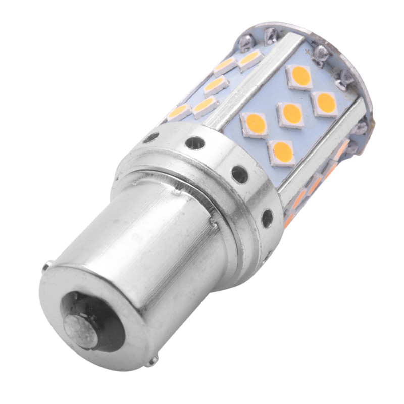 4X 1156 Ba15S P21W Led Bulb 3030 35Smd Canbus Led Lamp for Car Turn Signal Lights Amber Lighting 12V 24V